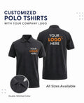 CUSTOMIZED POLO T-SHIRT | CUSTOMIZE POLO T-SHIRT WITH YOUR BRAND LOGO | PACK OF 10 PIECES