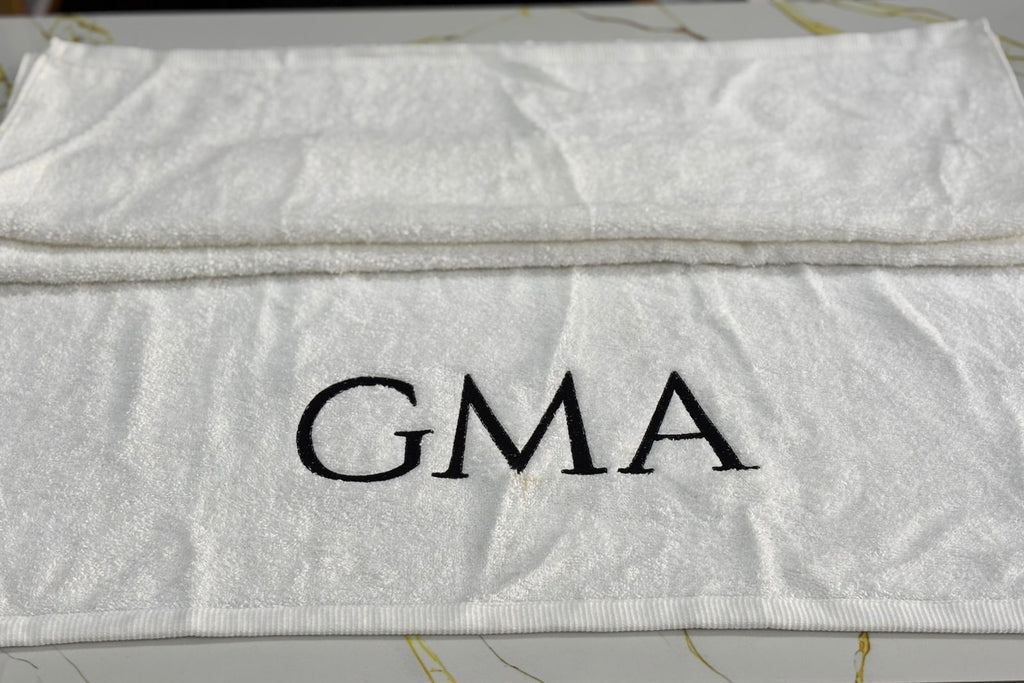 CUSTOM TOWELS | CUSTOMIZE TOWELS WITH YOUR BRAND LOGO | PACK OF 10 PIECES